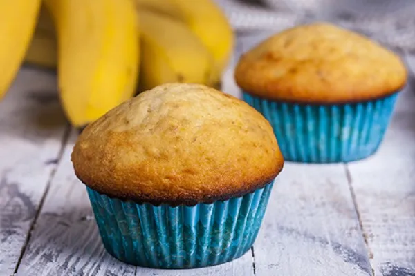 Banánové cupcaky
