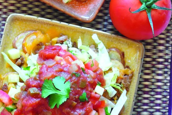Bramborové nachos