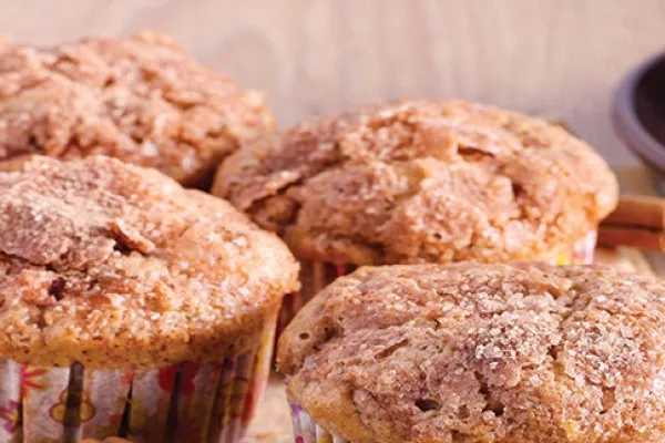 Celozrnné muffiny