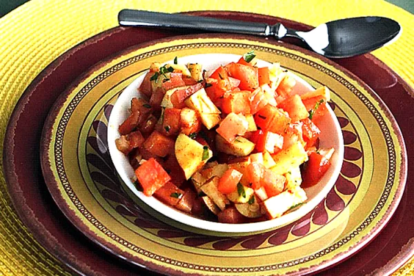 Čerstvá rajčatová salsa