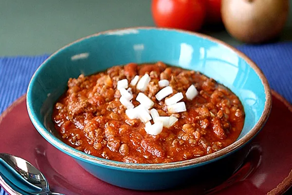 Chilli ze dvou druhů fazolí