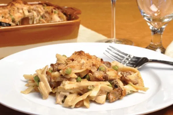 Evina chutná krůtí Tetrazzini
