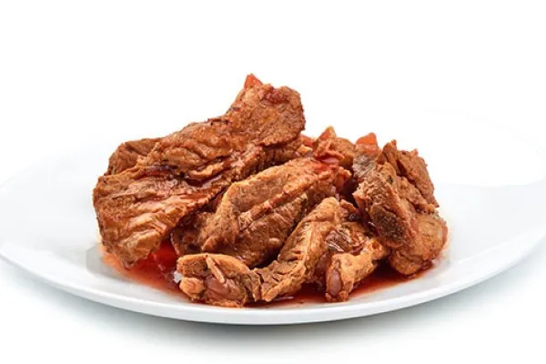 Guláš z červených chilli papriček