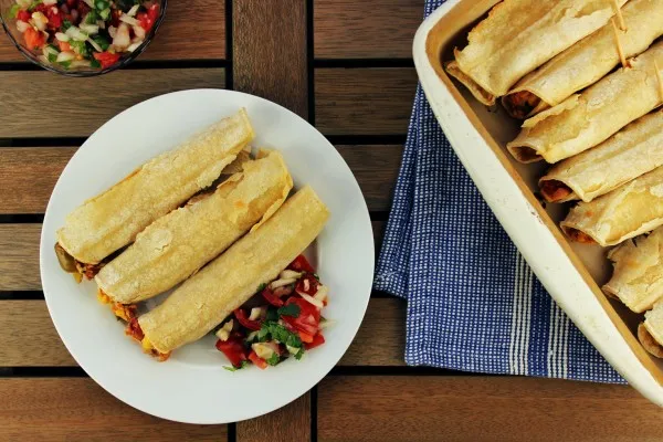 Křupavé taquitos
