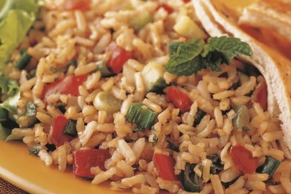 Tabouleh z hnědé rýže
