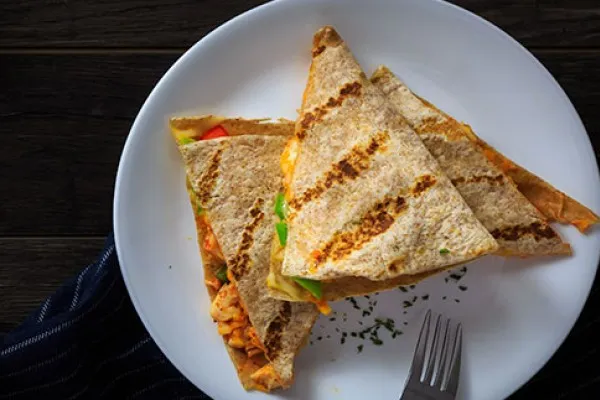 Zeleninové quesadilly